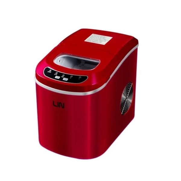 Röd ismaskin LIN ICE PRO-R12