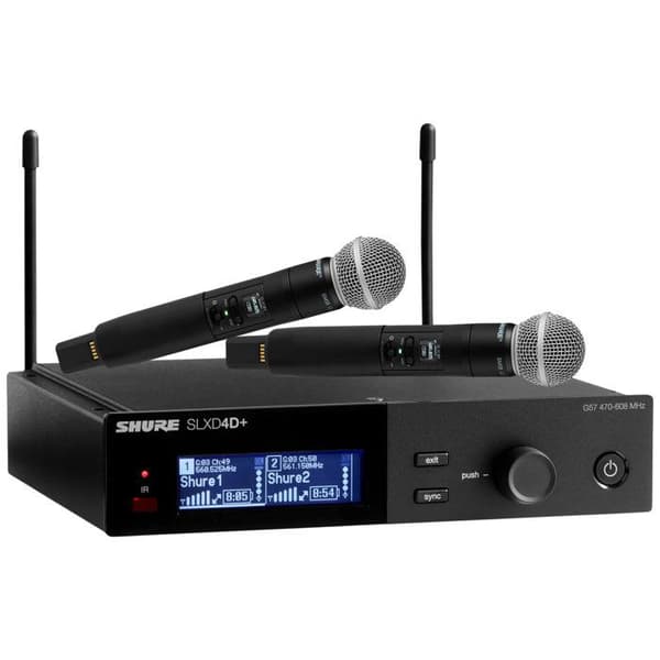 Shure SLXD24D+E-SM-58-G65 Mikro HF sång