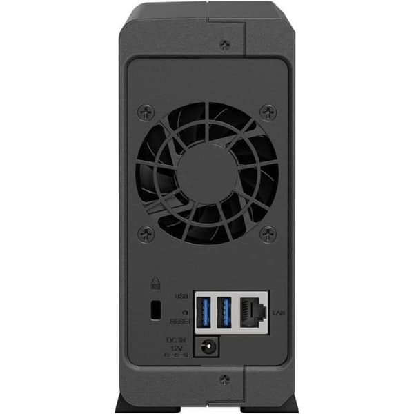 NAS-server - SYNOLOGY - DS124 - 1 bås - Gigabit Ethernet - 1 GB RAM