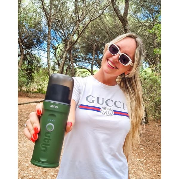 OutIn Nano Espressomaskin Grön