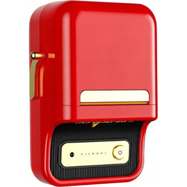 Etiketprinter - NIIMBOT - B21S - Rød - Bluetooth - Android/Windows/Mac
