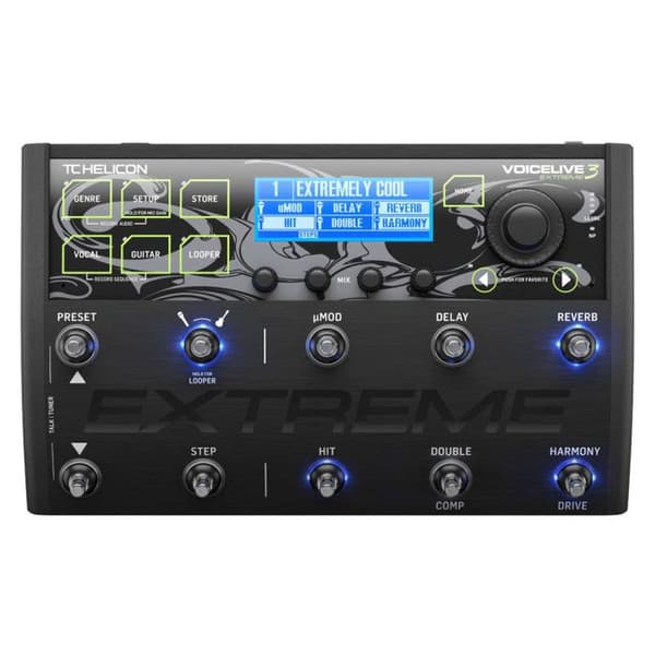TC Helicon VoiceLive 3 Extreme - Multifekt til guitar