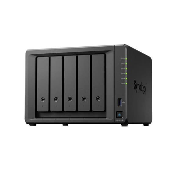 NAS-server - SYNOLOGY - DiskStation DS1525+ - 5 fack - 2 GB RAM