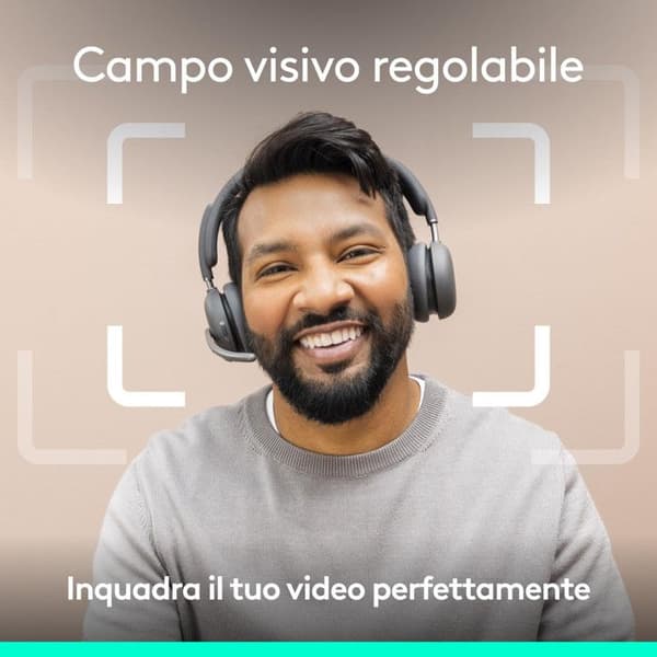 Webcam 4K - LOGITECH - BRIO 4K - 13 MP - USB-C - Autofokus