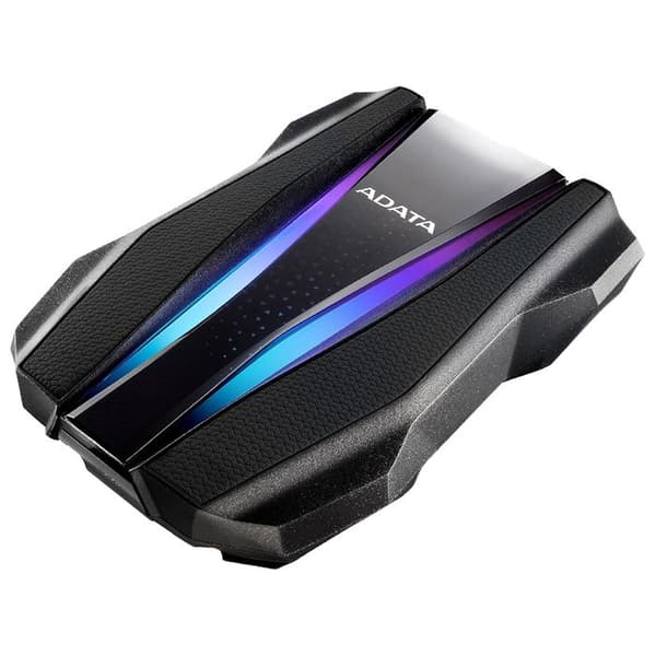 Ekstern harddisk - ADATA - HD770G - 2000 Go - USB 3.2 Gen 1 - Sort