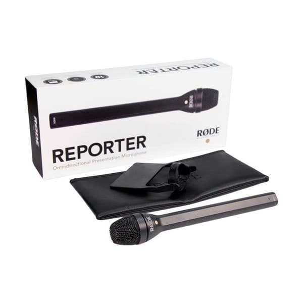 Micro main RODE REPORTER - Dynamisk omnidirektional kapsel - Mat sort