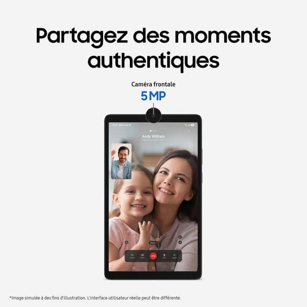 Samsung Galaxy Tab A11 touchscreen tablet 8,7" 64 GB Grå