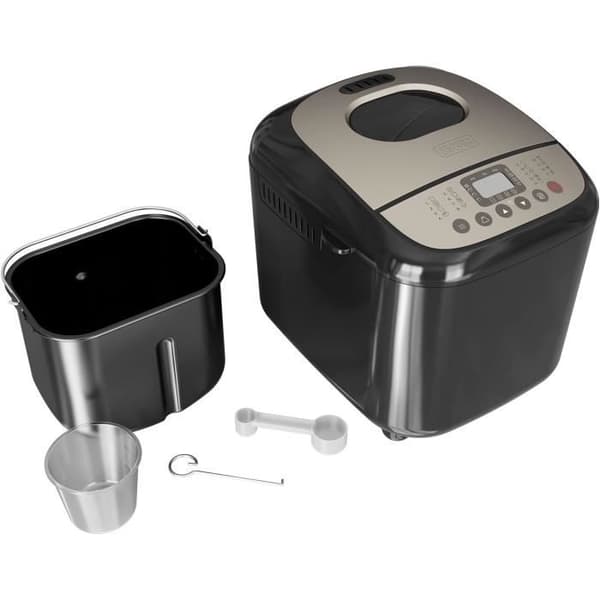 Brødmaskine - BLACKDECKER - BXBM600E - 600W - 17 programmer - 3 grader af bruning