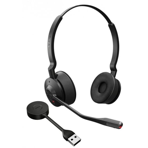 Stereo headset - Jabra - Engage 55 SE - Pro ljud - Räckvidd 150m - DECT säkerhet