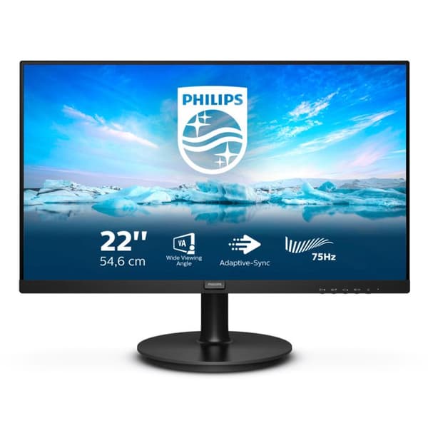 Philips V-line 222V8LA - näyttö