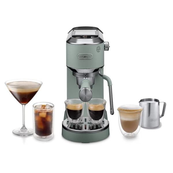 Espressomaskin Delonghi Dedica Duo EC890.GR Grön