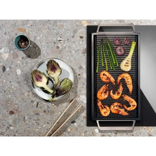 Induktionskogeplade - ELECTROLUX - 4 zoner - 71 x 52 cm - EIV734 - Sort