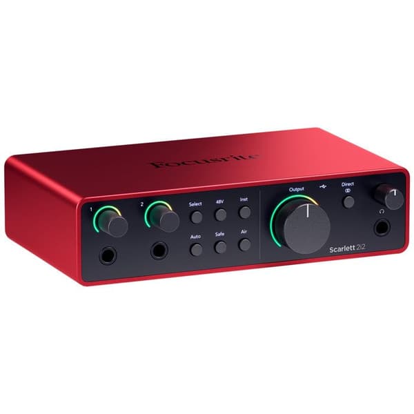 Focusrite Scarlett 2I2 G4 Lydkort