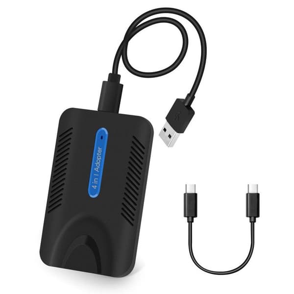 CarPlay/Android Auto-adapter - JUNSUN - Trådløs ZLINK - Bluetooth bil - Til biler med kablet forbindelse