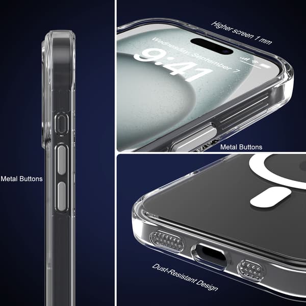 Mobilskal kompatibel med Apple iPhone 17 Skal