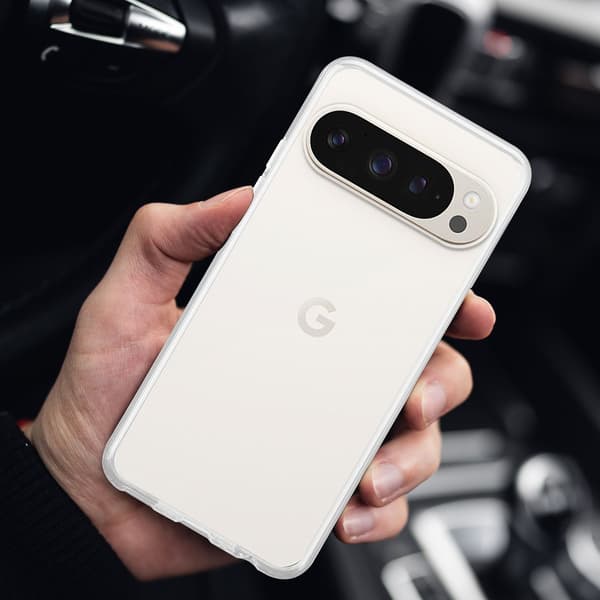 Mobilskal kompatibel med Google Pixel 9 / 9 PRO Transparent