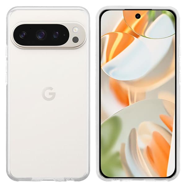Mobilskal kompatibel med Google Pixel 9 / 9 PRO Transparent