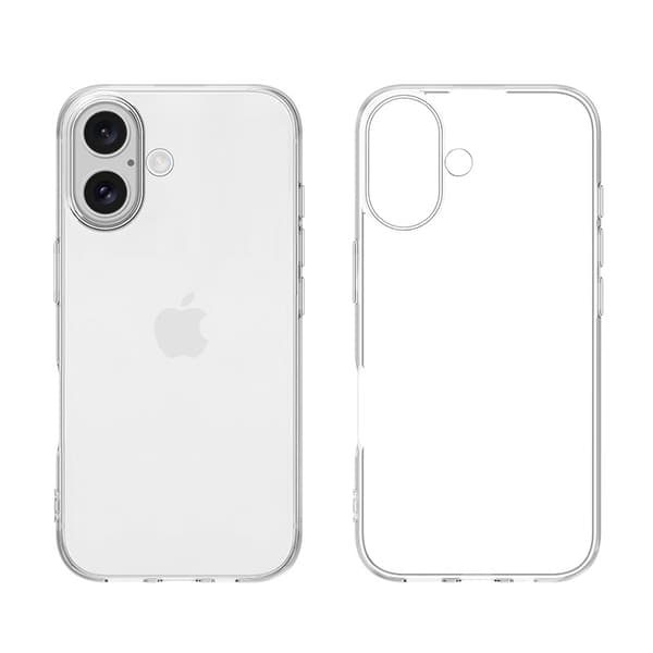 Mobilskal kompatibel med Apple iPhone 16 PLUS Transparent