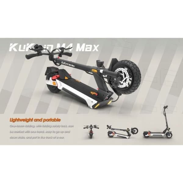 KUKIRIN M4 Max Elscooter 800 W 48 V 18,2 Ah 60 km