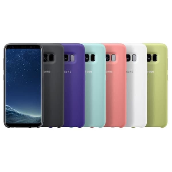 Samsung S8+ Silikonfodral Grön