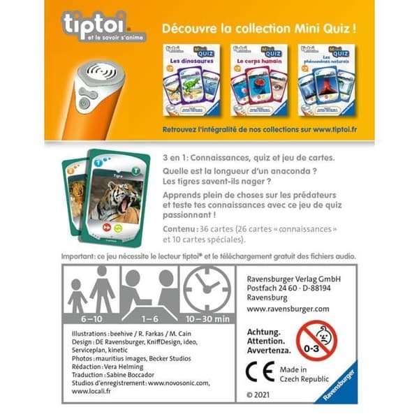 tiptoi® - Mini Quiz - Predators