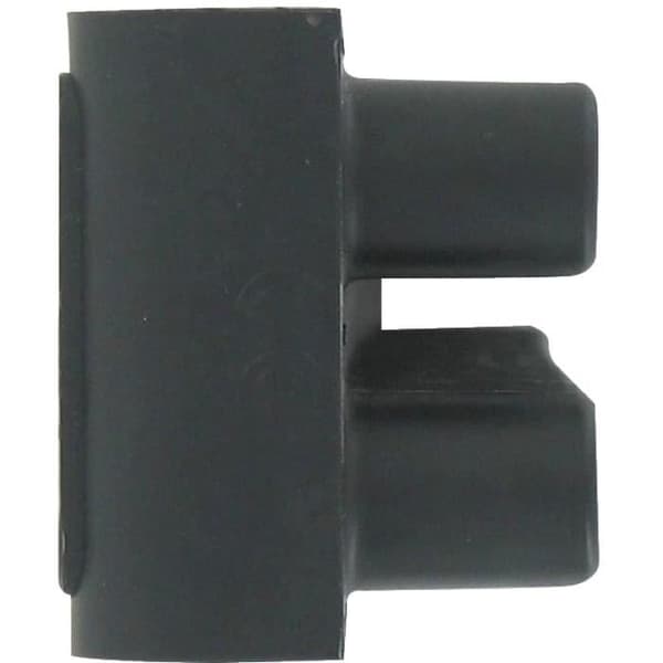 Nylbloc plintlist - 25 mm² - svart