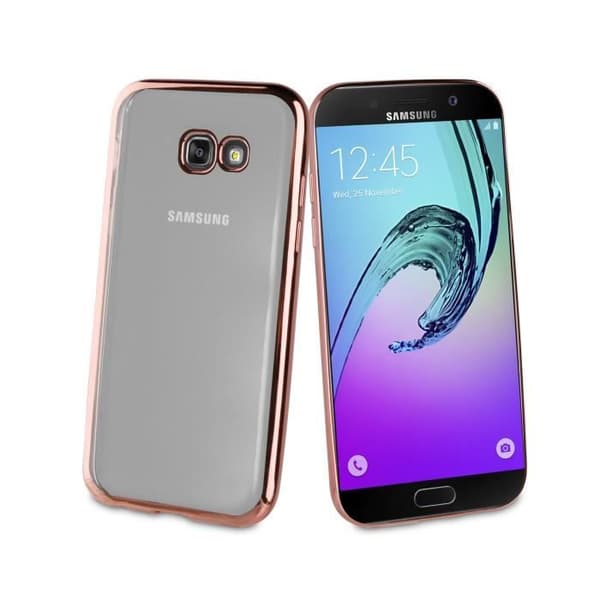 Coque - MUVIT - Galaxy A3 2017 - Roséguld - Mjuk - Stötskydd