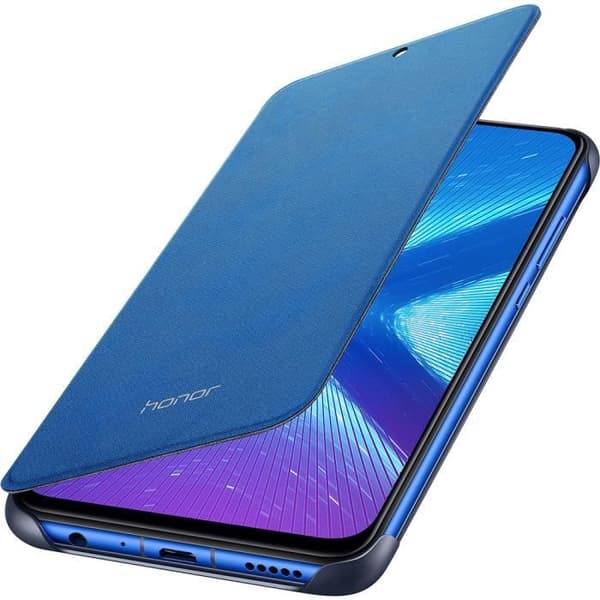 Fodral med lock - HONOR - Honor 8X - Blå - Halvstyv - Unisex