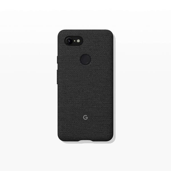 Telefonfodral - GOOGLE - Pixel 3 - Stickad tyg - Mikrofiberfoder - Perfekt passform