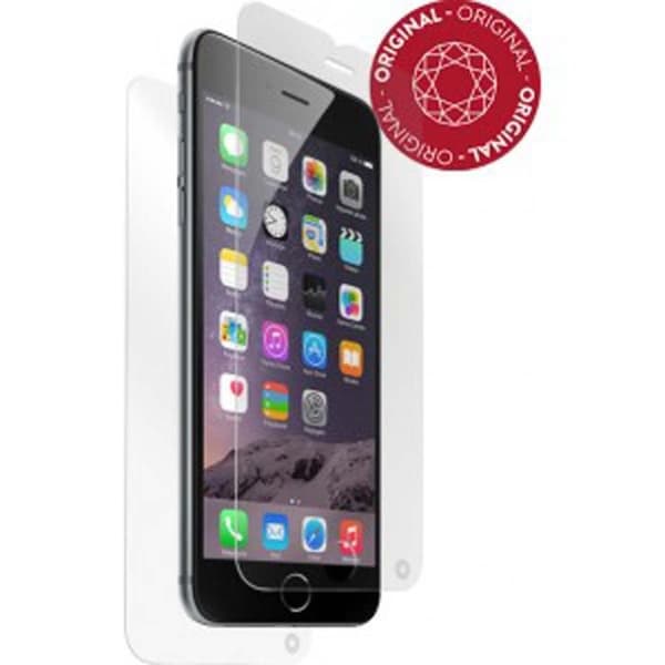 Verres trempés - Styrkeglas - iPhone 8 Plus - 360° skydd - Installationskit ingår - Rep resistant