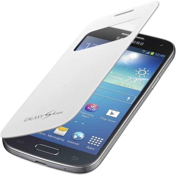 Samsung S View Cover Case White S4 mini