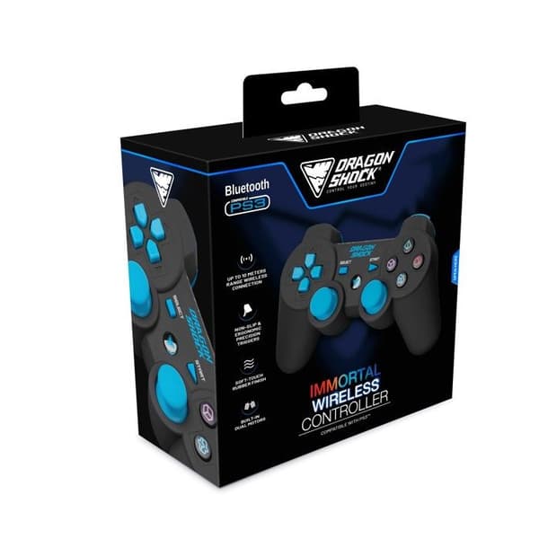 Trådlös handkontroll - DRAGONSHOCK - IMMORTAL BT - Svart - Ergonomisk - Bluetooth™