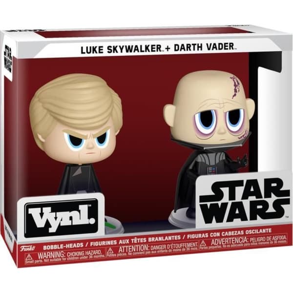 Figurer Funko Vynl: Darth Vader & Luke Skywalker (ROTJ)