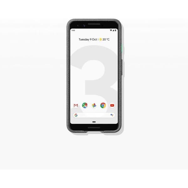 Telefonfodral - Google - Pixel 3 - Tyg - Kompatibel med Active Edge - Mjuk