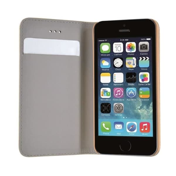 BBC iPhone 5 / 5S metallfodral - guld