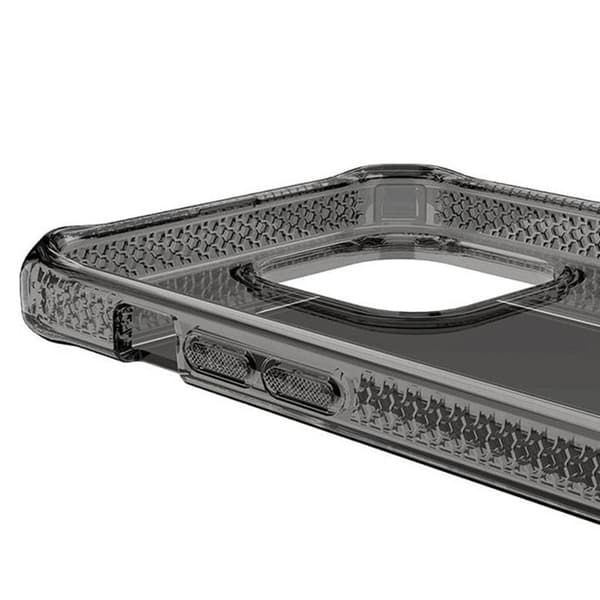 Coque - Itskins - Spectrum Clear - iPhone 13 mini - Grå - Förstärkt - Styv