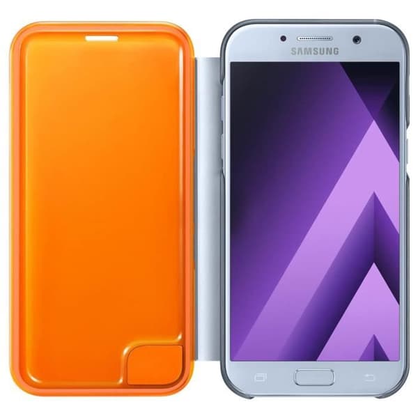 Samsung Neon Flip Skal A3 2017 - Blå