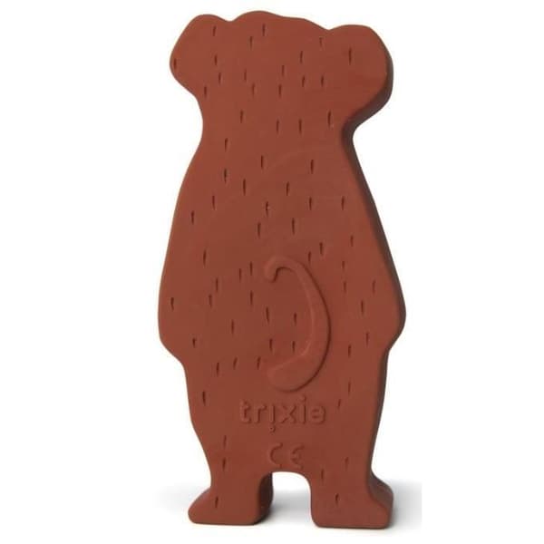 Trixie bit- och badleksak Mr. Monkey 12 cm gummibrun