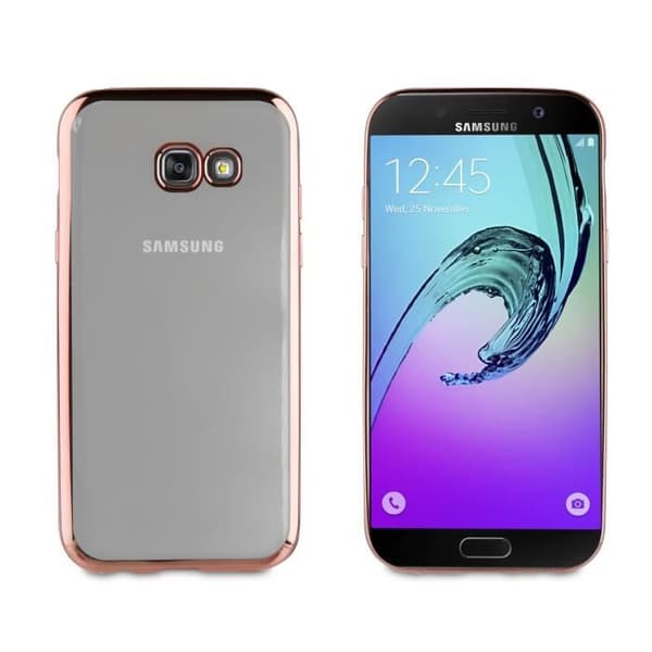 Coque - MUVIT - Galaxy A3 2017 - Roséguld - Mjuk - Stötskydd