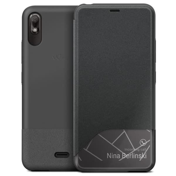 WIKO WiLINE View 2 Go NIGHT Smart Folio Grå