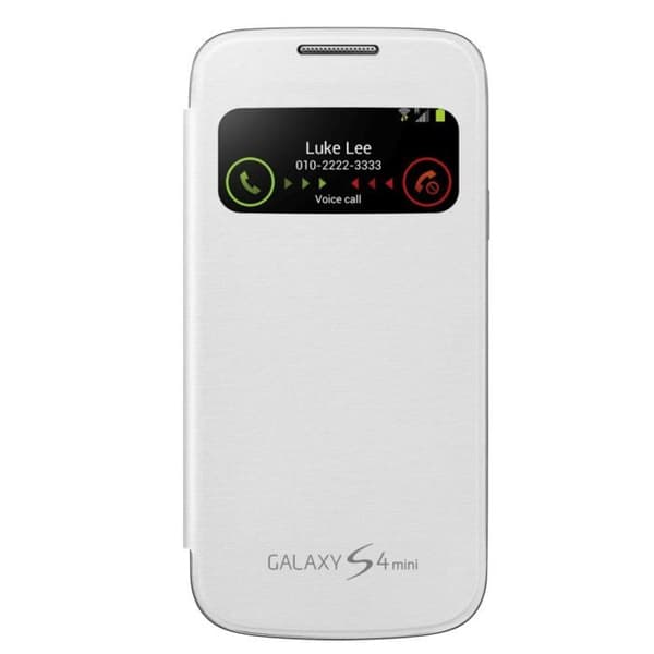 Samsung S View Cover Case White S4 mini
