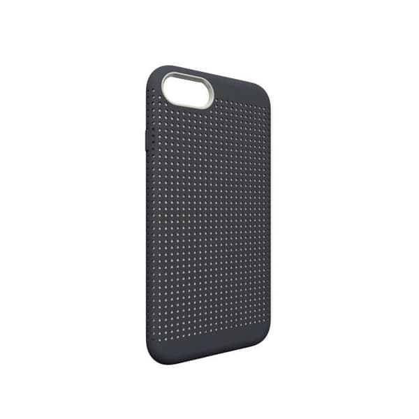 Coque - QDOS - MATRIX - Grå Antracit - Hård - Kompatibel med APPLE IPHONE 7