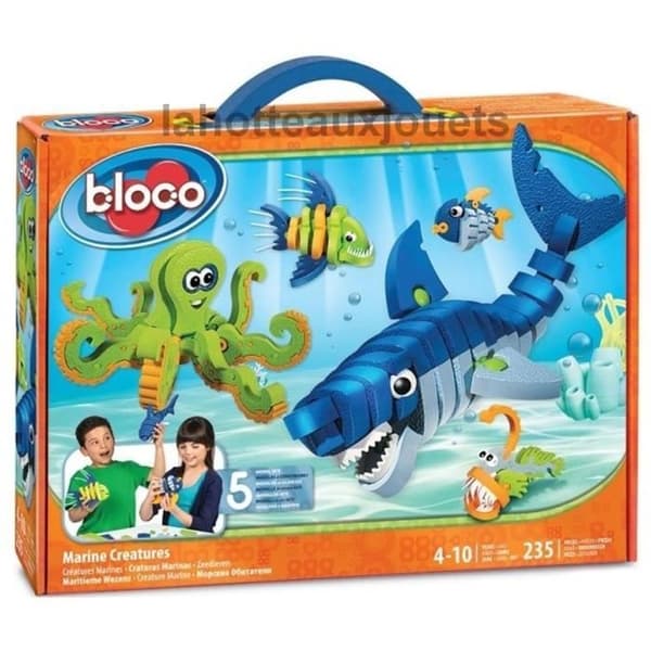 Bloco Marine Creatures 235 stycken 30x41cm