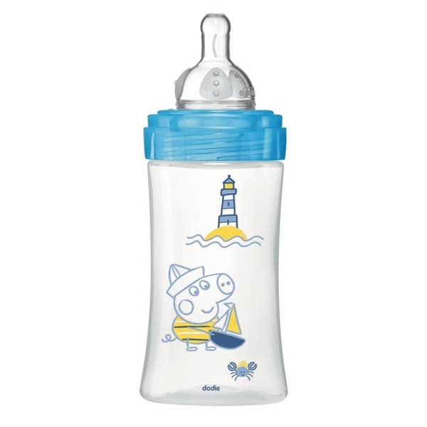 Dodie - Nappflaska Initiering+ 270ml George Pig