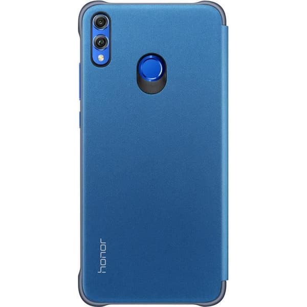 Fodral med lock - HONOR - Honor 8X - Blå - Halvstyv - Unisex