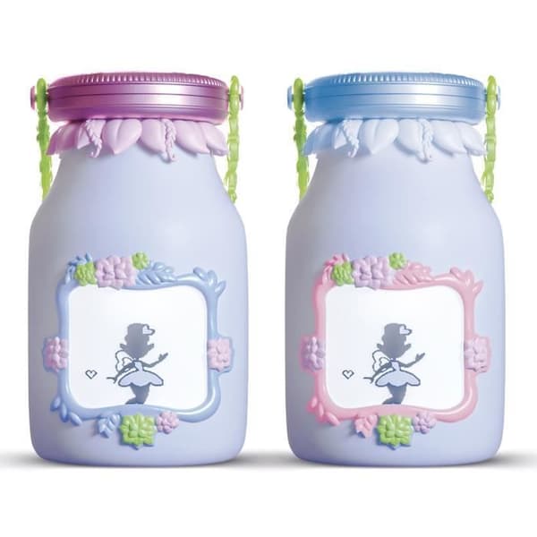 Fick 2 Glow Fairies - Rosa blommor