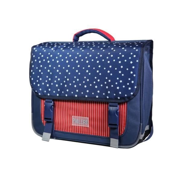 Skolväskan - BAGTROTTER Phileas - 38 cm - Blå - Polyester - Flicka