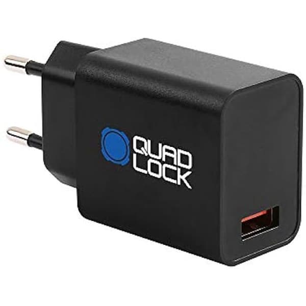 Adaptör - QUAD LOCK - QLA-PWB-EU - 18W - USB-A - QC3.0