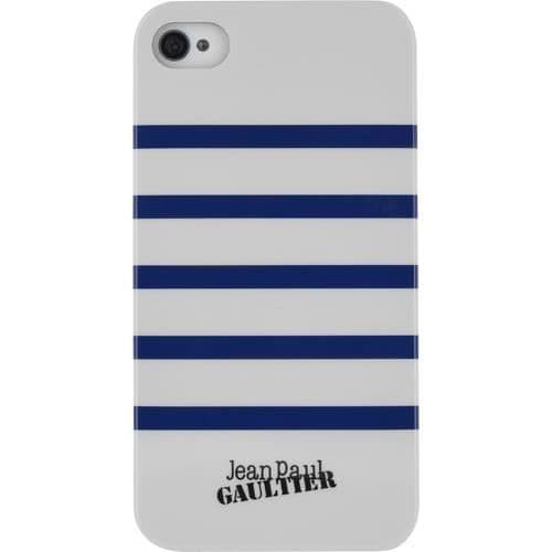 Coque - JP GAULTIER - IPhone4 4S - Mjuk - Marin - Vit Blå