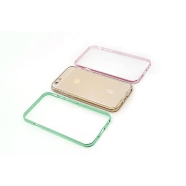 Skydd - BIGBEN CONNECTED - CS CRYSTAL - 3 i 1 - Guld - Kompatibel med iPhone 6/6S
